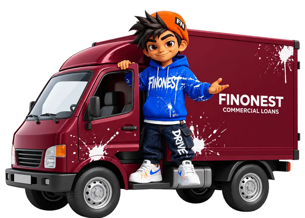Commercial Vehicle Loan 3D Mascot Character